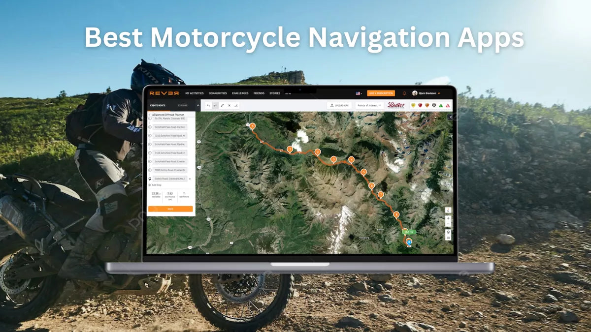 Best Motorcycle Navigation Apps in 2025 – CarPlay Motorcycle