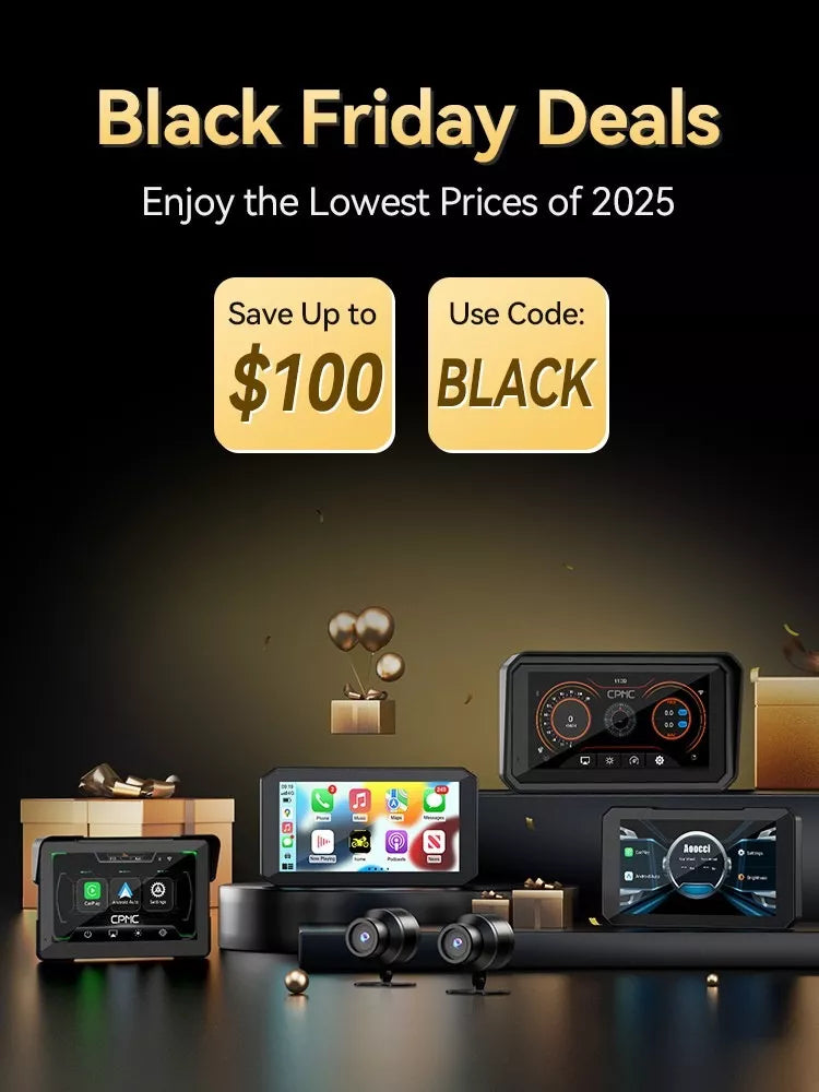 CPMC CarPlay Motorcycle Black Friday Sale
