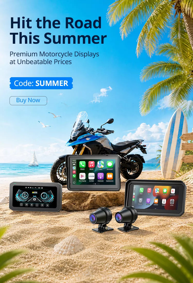 CPMC CarPlay Motorcycle Summer Sale