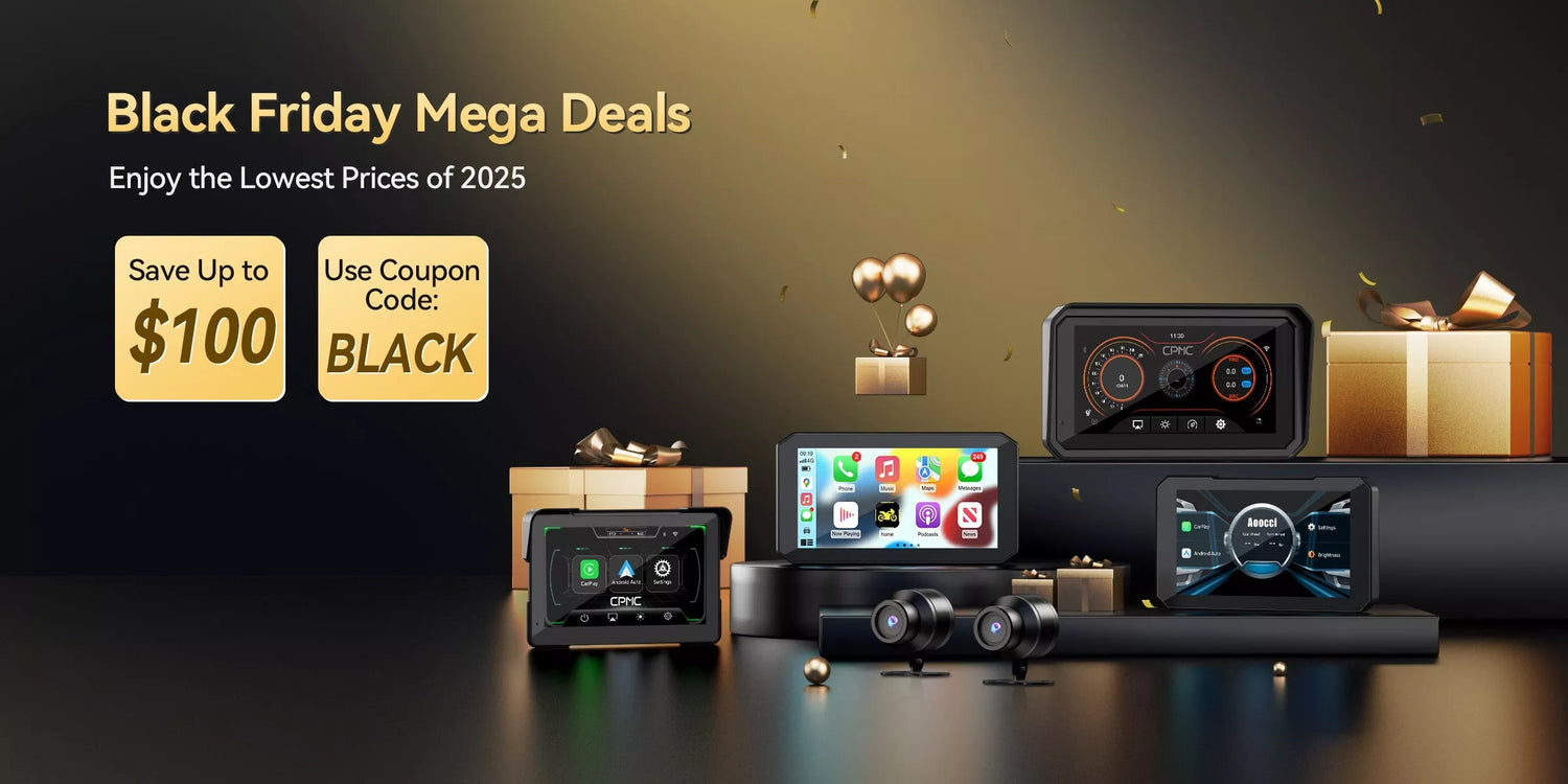 CPMC Motorcycle CarPlay Black Friday Sale