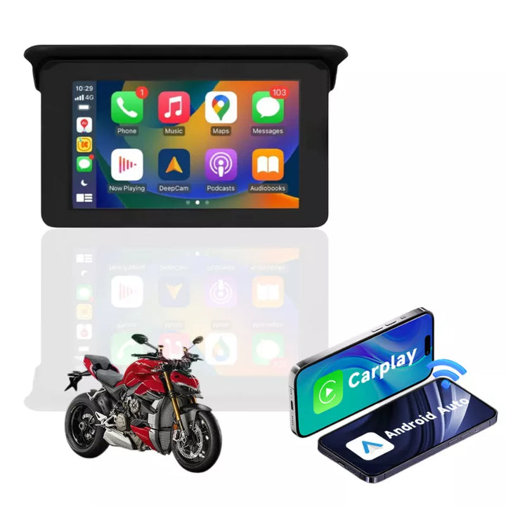 CPMC Motorcycle Wireless CarPlay Android Auto Screen