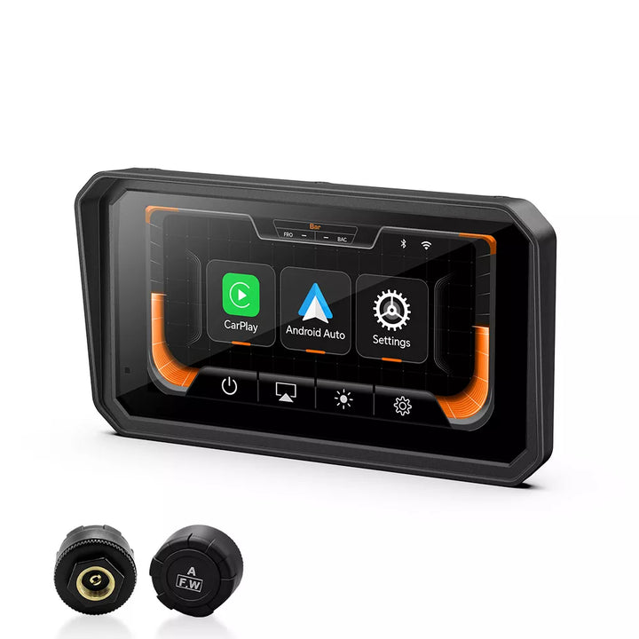 P6 6-inch Screen for Motorcycle CarPlay & Android Auto – CarPlay