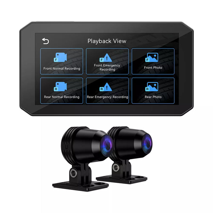 CPMC Z55B Motorcycle CarPlay Dash Cam