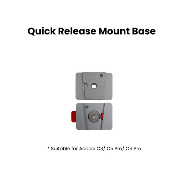 Quick Release Mount Base is Suitable for Aoocci C3 C5 Pro and C6 Pro