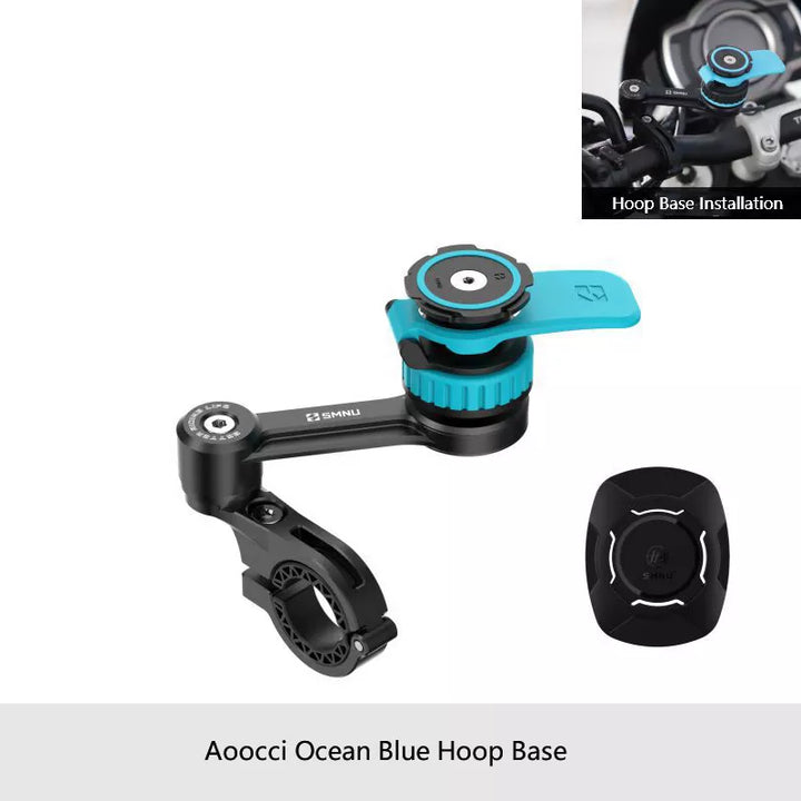 aoocci-motorcyle-phone-mount-ocean-blue-hoop-base-Am03